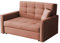 Mirjan24 Sofa Viva II Lux mit Schlaffunktion, Bettsofa, 2 Sitzer Polstersofa mit Bettkasten inkl. Kissen, Schlafsofa Sofagarnitur, Wohnlandschaft, Farbauswahl (Tatum 276)