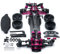 AXspeed CNC Aluminium Chassis 1:10 RWD Drift Rennwagen-Rahmenkit Remodel Belt Drive für Sakura D5S