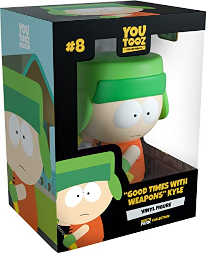 You Tooz Good Times with Weapons Kyle 3.4 inch Vinyl Figure, Collectible Good Times with Weapons Kyle Figure South Park Collection