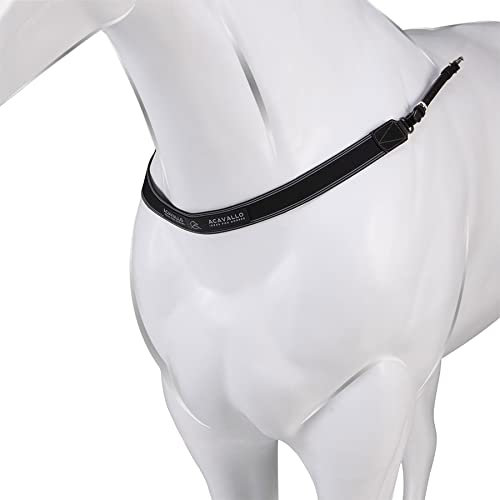 Acavallo Vorderzeug Kalbsleder mit Elastik, Größe:VB, Farbe:braun