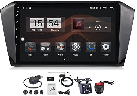 Android 11 Radio Coche Bluetooth para Volkswagen Passat B8 Magotan 2015-2020 | Radio AM FM RDS de 10.1 Pulgadas con navegación GPS Reproductor Control del Volante CarPlay Android Auto ( Size : M100S )