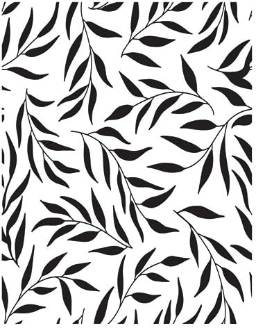 Dixie Belle Schablone | Leaf Me Alone | 40,6 x 50,8 cm wiederverwendbare Malschablone für Handwerk, Möbel, Projekte | Schablone zum Malen auf Holz, Kunststoff, Möbeln, Leinwand