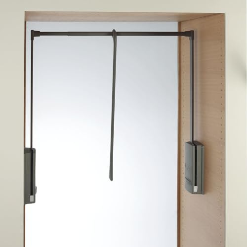 SERVETTO Kleiderlift Junior 770-1200 mm anthrazit/anthrazit
