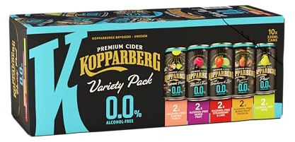 Kopparberg Fruit Cider Alcohol Free Variety pack 10x330ml cans