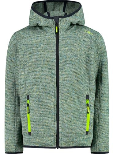 CMP - Kid Jacket Fix Hood, Säure-Antracit, 128