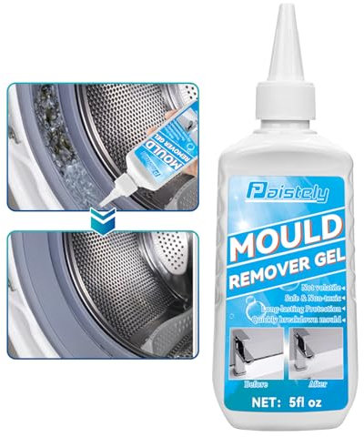 Mould Remover Gel, Deep Mold Remover Gel, Large Capacity Mould Cleaner, Household Mould Removal Gel for Kitchen Bathroom Wall Tile Stains Sink (150 g (Pack of 1))