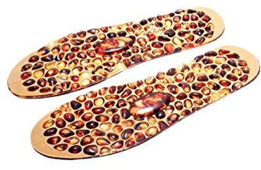 Beaupretty Massage Einlegesohlen Für Ältere Menschen Gepolstert Skaliert Zuschneidbar Größe 35–40 Doppelseitig Tragbare Akupunktur Massagegeh Einlegesohlen Mit Rutschfester Gummibeschichtung