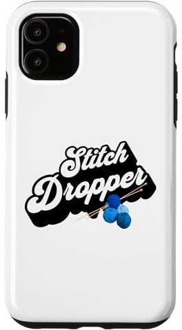 iPhone 11 Stitch dropper funny Knitting Case