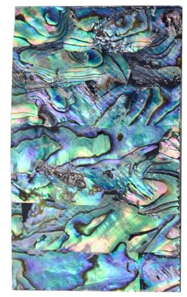 Abalones-Muschel-Aufkleberbogen, selbstklebend für Schmuckherstellung, Handwerk, Verzierung, ästhetischer Aufkleber für Scrapbooking, Abalone-Muschel-Laminat