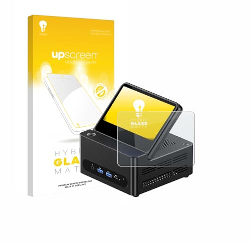 upscreen Schutzglas für AOOSTAR G-FLIP H255 | Entspiegelnder Displayschutz Made in Germany Matte 9H Schutzfolie Panzer Folie Glas Anti-Reflex Montage-Set Anti-Fingerprint