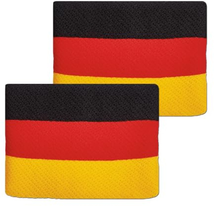 Unique Sports Flag Wristbands, Flag sweatbands