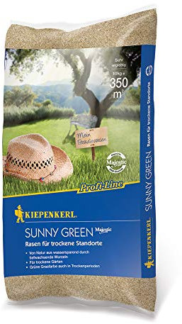 Kiepenkerl Rasen Sunny Green- trock. Orte 10kg P.L. - 666405