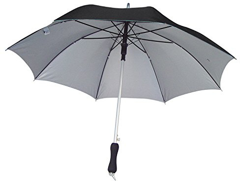 Automatik-Regenschirm / extrem leicht / mit UV Schutz / Farbe: schwarz