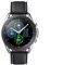 Samsung F-R840NZSAEUB Galaxy Watch3 Runde Bluetooth Smartwatch für Android, Drehbare Lünette, Fitness Tracker + Kabellose Bluetooth Kopfhörer Mit Noise Cancelling (Anc), Mystic Silber, 45 mm