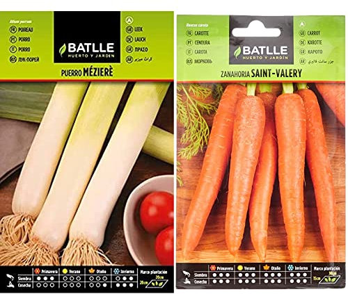 Puerro MEZIERS & Zanahoria SAINT VALERY