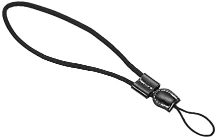 PATIKIL Camera Wrist Strap, Cotton Soft Adjustable Woven Round Cord Rope Hand Grip for Outdoor Photography Camera, Black