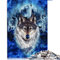 Puzzle 1000 Teile Erwachsenenpuzzle Wolf Puzzle für Erwachsene Papppuzzles Lernspiele für Erwachsene und Kinder (Größe 26x38cm)