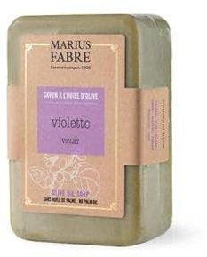 MARIUS FABRE SAVON de Marseille à l'huile d'olive VIOLETTA 250 gr