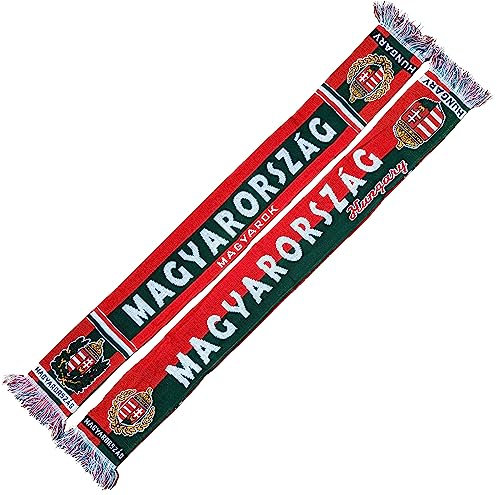 Generisch Ungarn, Magyarország Schal (Strickschal), für WM, EM, Fußballschal, Kult-Schal, Souvenirschal