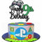 Kiwochy Geburtstag Videospiel Torten Deko Gaming Dekoration Happy 9th Birthday Tortendeko Videospiel Cupcake Topper Geburtstag Junge Videospiel Torten Deko für Spiel Thema Party Dekoration