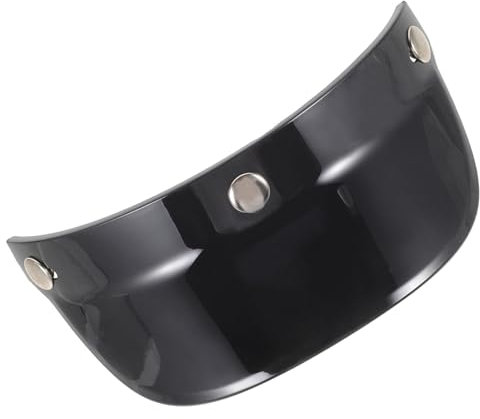 Amosfun Fahrradhelm fahrradzubehör spiegelfolie Fahrrad zubehör motorradhelm ersatz -Windschutzscheibe Motorradhelm Sonnenblende halber Helm Linse Maske Schatten STK