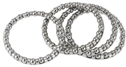 Motoforti Universal Bike Ball Bearing Retainer, 33.5mm ID, Silver Tone, 4 Pcs