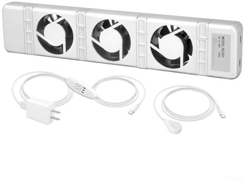 Radiator Ventilator Energy Saving Radiator Fan, Radiator Fan Smart Radiator Booster Extension Set Ventilator Fan Quick And Even Heat Distribution(Mono set)