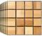 BoloShine Piastrelle adesive a mosaico, impermeabili, autoadesive, in vinile PVC, autoadesive, per parete, cucina, bagno, camino, soggiorno, 10 x 10 cm (MSC054)