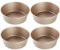 Veesper 4pcs Ramekins pour aérien Fryer Air Fryer Egg Moule 4,5 '' Air Fryer Egg Poacher Non Stick Cake Pan Muffin Moule de boulange