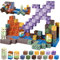 TUKIIE Magnetic Blocks - 213 PCS Build Magnetic Dark Sword Castle World, Magnet Toys for Toddler Montessori STEM Sensory Toys Christmas Birthday Gifts for Kids Age 3-10
