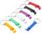 Lnngub 7 Pcs Bottle Opener Keychain,Colorful Beer Opener Keychain Aluminum Bottle Opener Keychain with Keyring Can Opener Keychain Bottle Opener Keychain for Men Bar Wedding Party