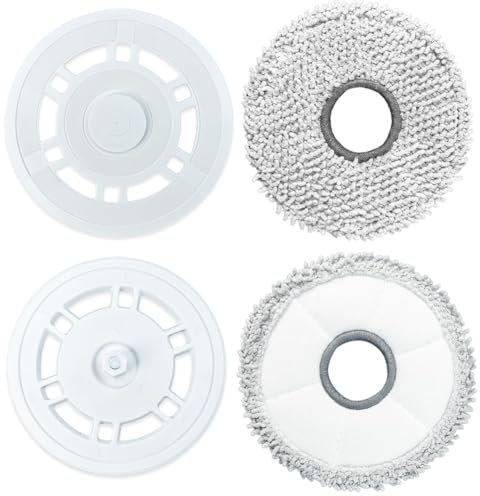 Ytaland Lot de 2 supports de balai de rechange pour aspirateur robot Ecovacs Deebot T30 Pro Omni/T30 Omni/T30S/T30S Combo Accessoires Lavables