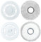 Ytaland Lot de 2 supports de balai de rechange pour aspirateur robot Ecovacs Deebot T30 Pro Omni/T30 Omni/T30S/T30S Combo Accessoires Lavables