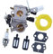 MUEOSI Carburatore con filtro for linea carburante da 2 piedi, candela, for motosega STIHL MS171 MS181 MS211 Candela per tosaerba
