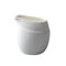 LICONG-2020 Salsera Mini Salsera de cerámica Blanca de 6,8 oz/200 ml for Servir deliciosas Salsas, aderezos y Salsas Salsera