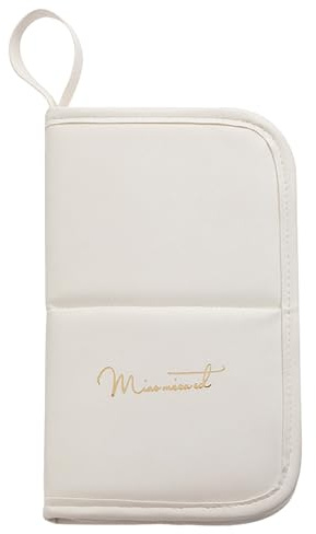 Make-up-Pinseltasche | Schminkpinsel Etui | Reise Pinselhalter | PVC 23,5x15x4cm, tragbare Aufbewahrung für Kosmetikpinsel, ideal für Make-up-Liebhaber auf Reisen