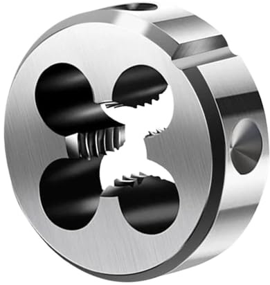 M1 M6 M8 M10 M12 Filiera metrica destra, macchina manuale e utensili manuali for maschiatura e riparazione di filettature esterne 1 pezz0(M10x1.25)