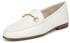 Sam Edelman Shoes for Women - Loraine Bit Loafers Medium Fit White UK 4