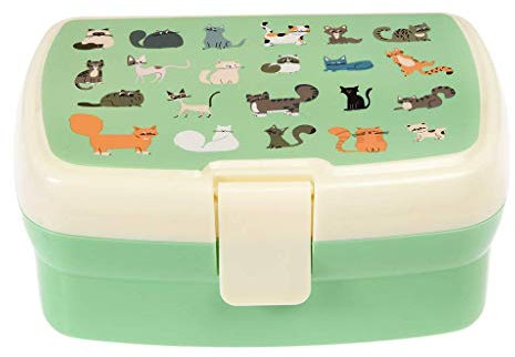 Rex London - Lunchbox mit Fach - Nine Lives