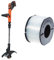 BLACK+DECKER Coupe-Bordures sans Fil 18V, Coupe-Bordures Electrique 28 cm avec Batterie 2 Ah & Bobine de Rechange pour Coupe-Bordures, 50 m de Fil en Nylon Transparent et Résistant, Fil de ⌀1,5 mm