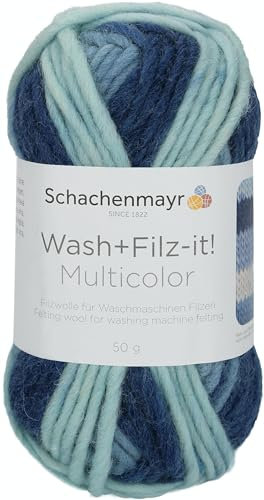Schachenmayr Wash+Filz-It! Multicolor, 50G Casual Stripes Multicolor Filzgarne