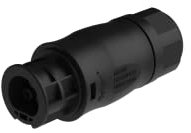 Betteri BC01 AC lichtnet connectoren met IP67 huls, driepins, voor Micro-omvormers Hoymiles, Deye, Envertech, Huayu, Bosswerk, TSUN -TSOL (1 stuk)