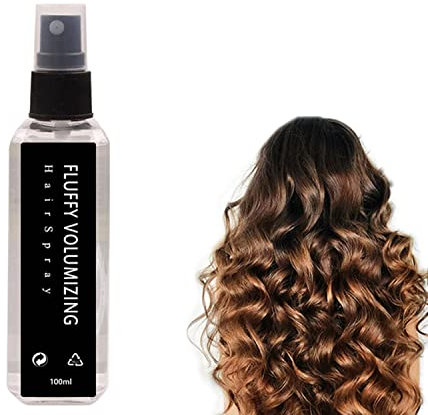 Fluffy Volumizing Hair Spray Extra-Volume Magic Styling Gel Unisex 100ml, fluffy volumizing haarspray, Instant Volumizing with Non Greasy & Non Sticky, for All Hair Types (1pcs)