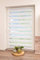 K-home Doppelrollo verspannt, Weiß, 65 x 150 cm