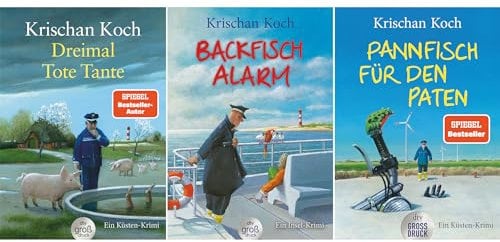 Krischan Koch Set: »Dreimal Tote Tante« + »Backfischalarm« + »Pannfisch für den Paten«