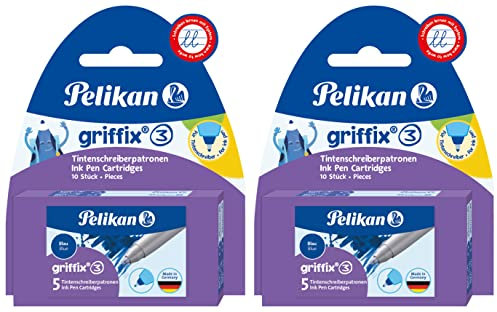 Pelikan 943399 Patronen für Tintenroller, blau (20 Stück (4er Pack))