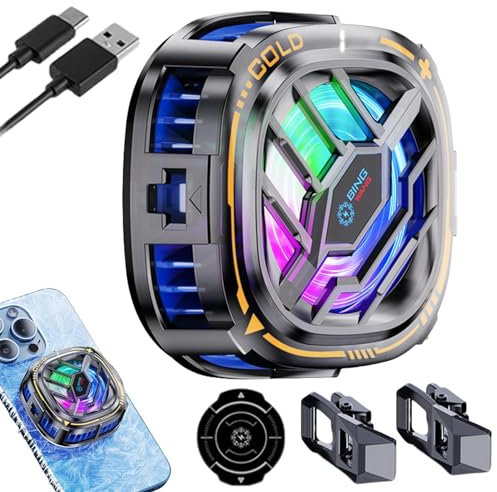 Handy-Kühler – Tragbarer Magnetischer Smartphone-Heizkörper, Größerer Kühlbereich, Halbleiter-Kühler, Effizient für Smartphone [Video Game]