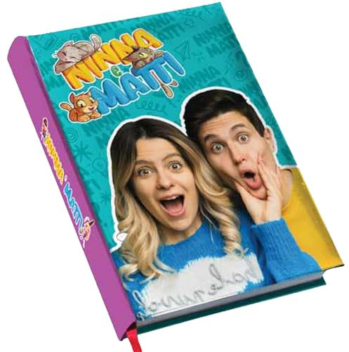 NINNA e MATTI Diario Ufficiale 2025/2026, 12 Mesi, 350 Pagine