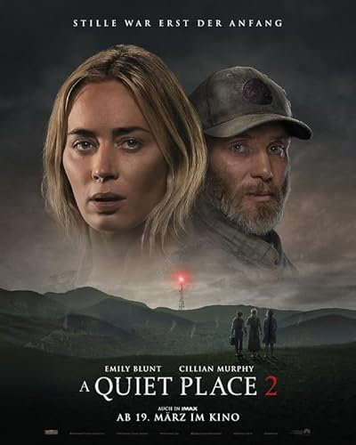 Poster A Quiet Place Part II, A4, Wandkunst, Heimdekoration, Filmposter, Leinwand, Film, Kino, Retro, Vintage, Kult, klassisch, Nostargic, Saga, moderner Nachdruck, wir drucken jedes Poster für Sie,