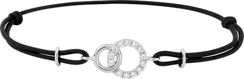 Bijouxenvogue Bracelet Argent Rhodié Zirconium